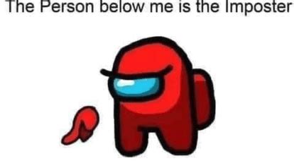 Red Is The Imposter Meme