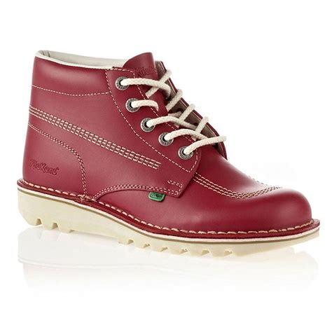 red kickers shoes for women