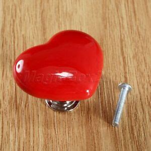 Red Kitchen Door Knobs