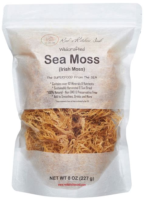 Red Kitchen Sea Moss