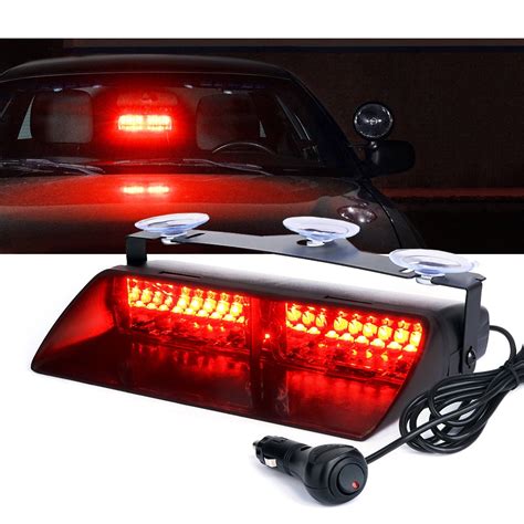 Red Led Emergency Dash Lights