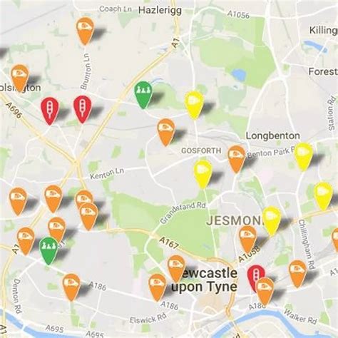 Red Light Camera Locations Map Uk