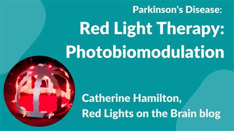 red light therapy for parkinson's disease