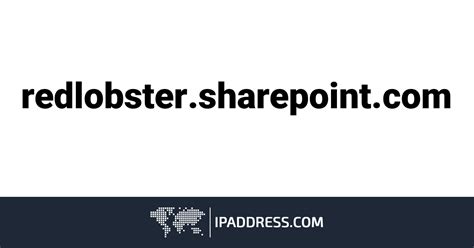 red lobster.sharepoint.com