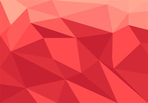 Sleek and modern: Discover the beauty of red low poly backgrounds for your design needs