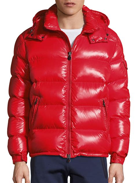 red men puffer jacket