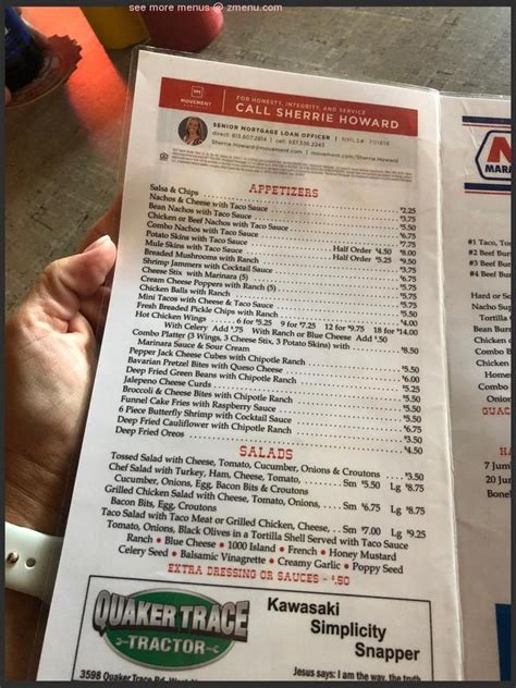 red mule eaton ohio menu