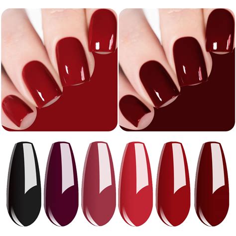 Red Nails Gel Bottle