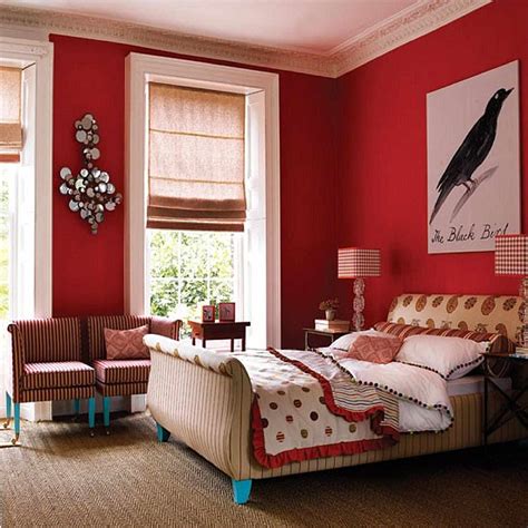 Red Paint In Bedroom
