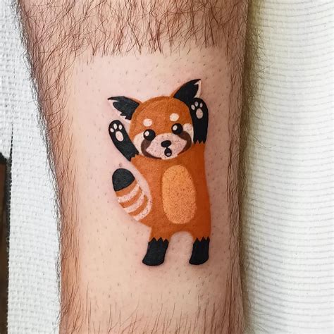 List Of Red Panda Tattoo Designs Ideas