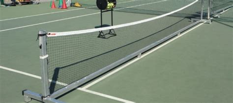 red para pista de tenis