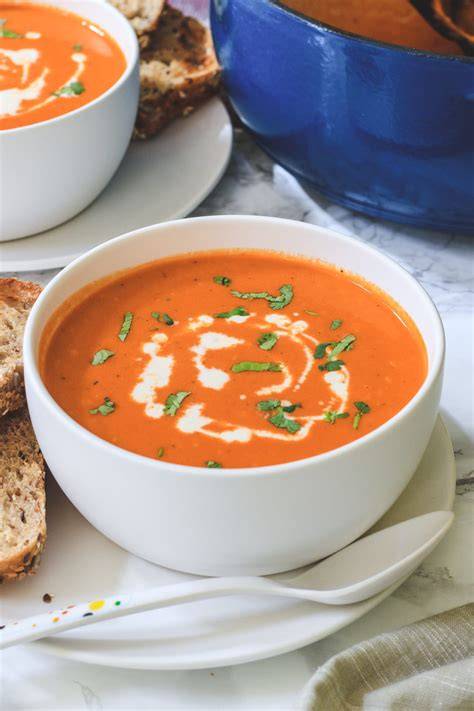 Bacon Tomato Soup with Grilled Cheese Mighty Mrs Super Easy Recipes