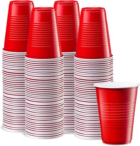 Red Plastic Drink Holders