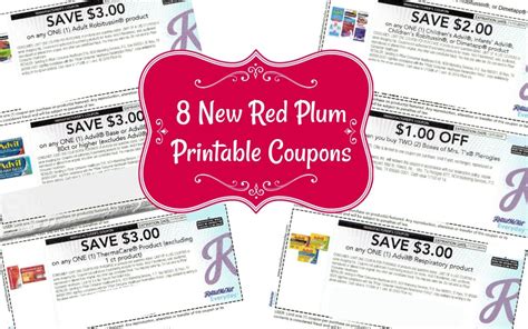 Red Plum Coupon Printable