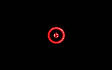 1680x1050 Red Power Button desktop PC and Mac wallpaper