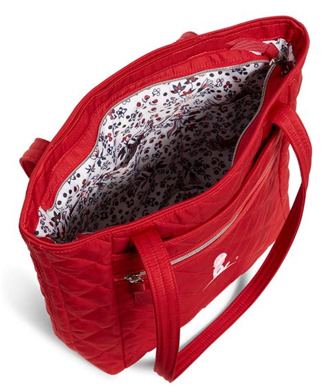 red quilted vera bradley purse