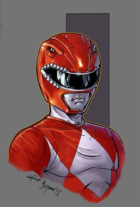 red ranger power morph draw