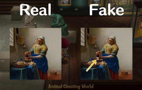 red real vs fake art acnh