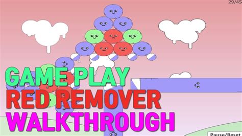 Red Remover Game Walkthrough