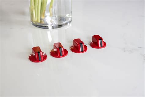 Red Replacement Knobs For Gas Stove