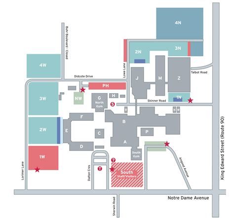 red river college notre dame campus map