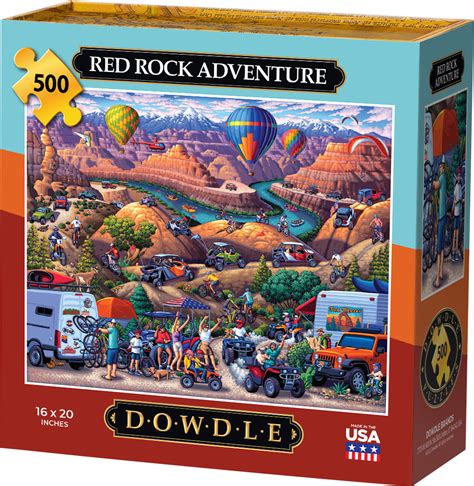 red rocks jigsaw puzzle
