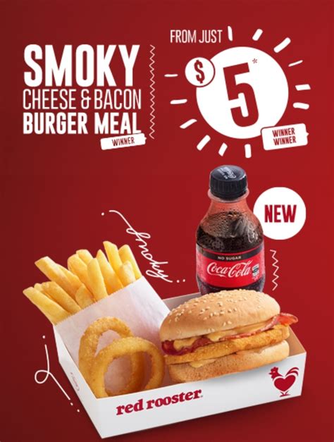 red rooster deals $5