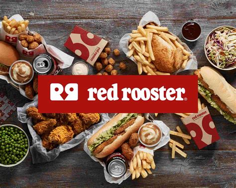 red rooster takeaway menu