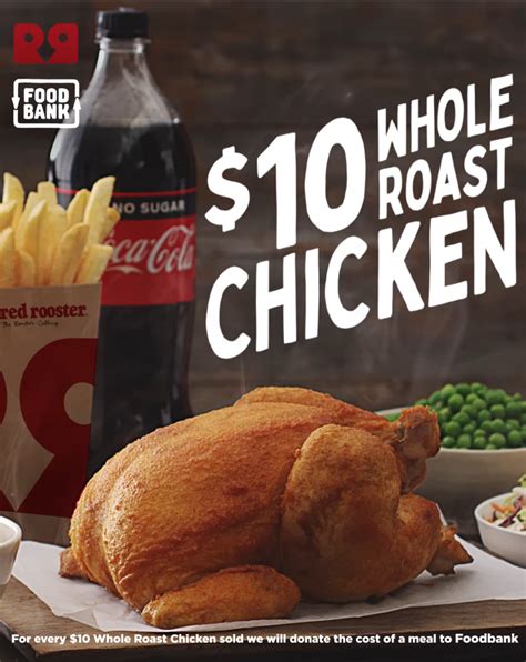 red rooster whole chicken