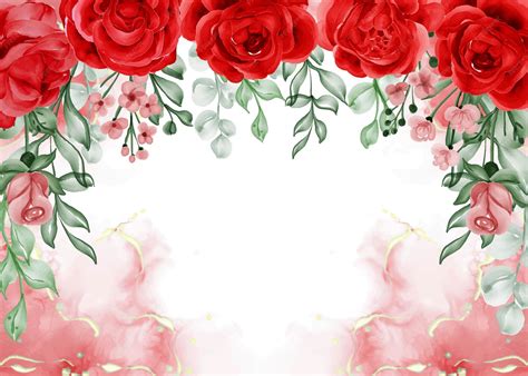 Red Rose Background Printable Picture