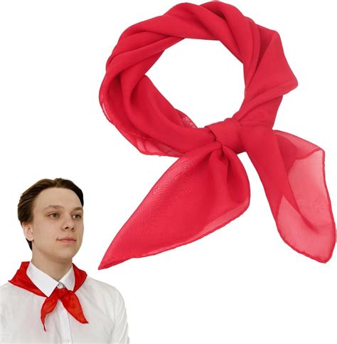red scarf amazon