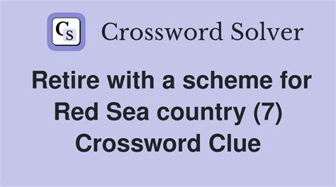 red sea country crossword