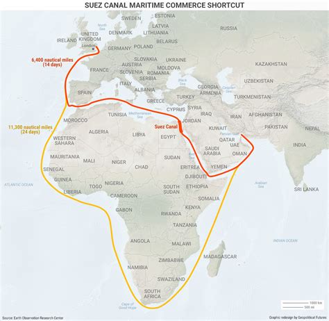 red sea shipping lanes map