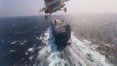 red sea vessel attack latest news