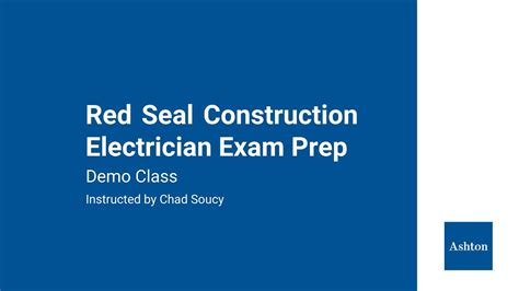 red seal construction electrician