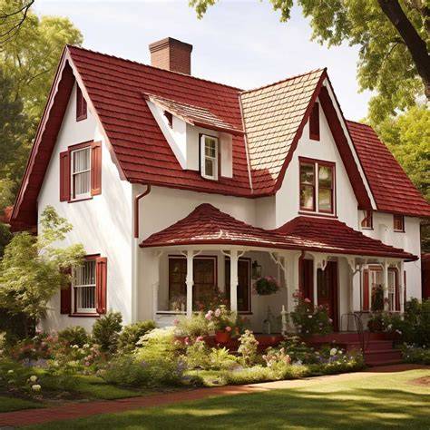 Red Shingle ReRoof in Valparaiso, IN Traditional Exterior