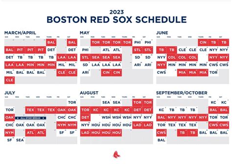 red sox 2023 schedule pdf