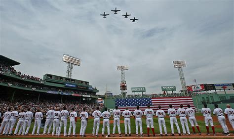red sox opening day flyover