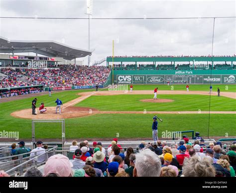 red sox spring training game