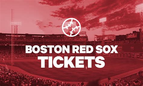 red sox tickets boston ma