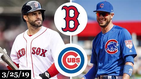 red sox vs chicago cubs