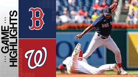 red sox vs nationals tickets