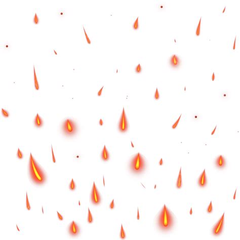 red sparks png