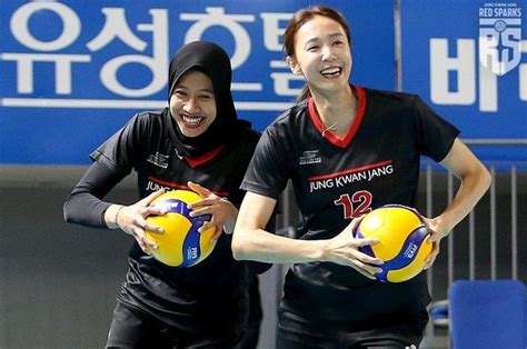 red sparks volleyball megawati