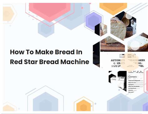 Red Star Bread Machine BM735 Bread & Dough
