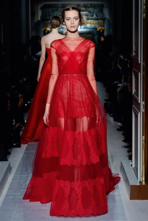 red valentino dress