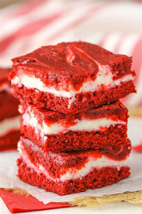 red velvet cake mix cheesecake swirl brownies