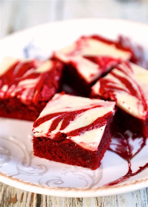 red velvet cheesecake swirl brownies recipe