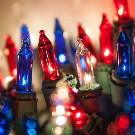 red white and blue outdoor christmas lights