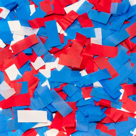 red white and blue tissue paper